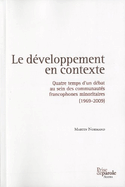 Développement en contexte (Le)